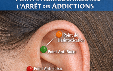 Points auriculaires pour l’arrêt des addictions