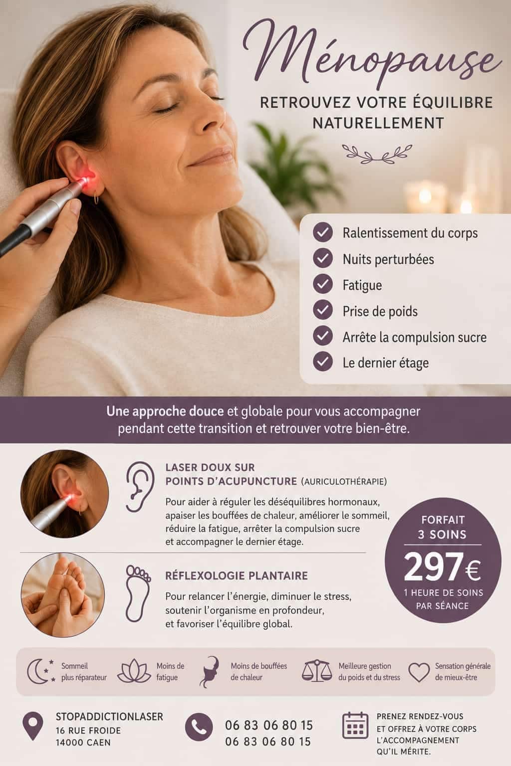 Menopause & traitement au laser